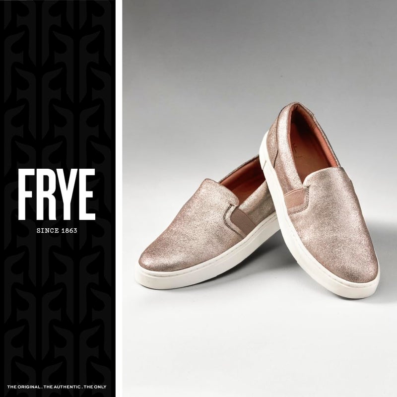 Frye Ivy Slip-On Shoes for Women Featuring Soft Nappa Leather with Thick Rubber Outsole, Removable Molded Footbed, and Padded Collar and Vamp â€“ Â½â€ Heel Height, Black - 7.5M - Image 5